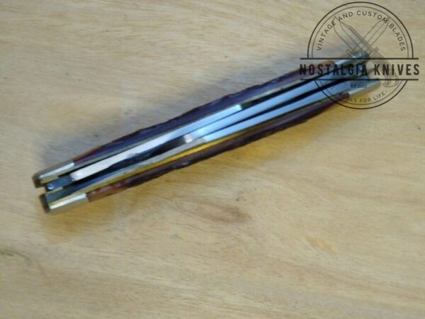 Vintage Frontier U.S.A. 4431 – Large Stockman 3 blade Pocket Knife [Unused/Pristine Mint Cond.] Everyday Carry[EDC]