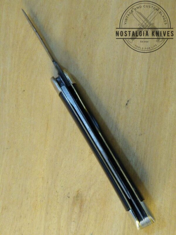 Vintage KutMaster Utica NY – 2 Blade Jack Knife with Smooth Black Delrin Handle Scales [Used – Near Mint Cond.] Everyday Carry[EDC]