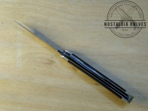 Vintage KutMaster Utica NY – 2 Blade Jack Knife with Smooth Black Delrin Handle Scales [Used – Near Mint Cond.] Everyday Carry[EDC]