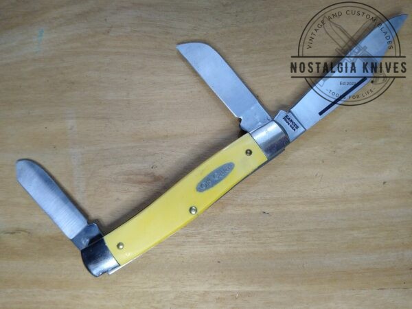 Vintage Ranger Prov. USA ‘Old Cutler’ Large 3 Blade Stockman Pocket Knife[Used – Mint Cond.] Collectible Knives