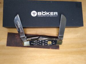 Böker Tree Brand Traditional Series Congress Jigged Folding Knife 110722 - Made In Germany [Unused - Pristine Mint Cond.]