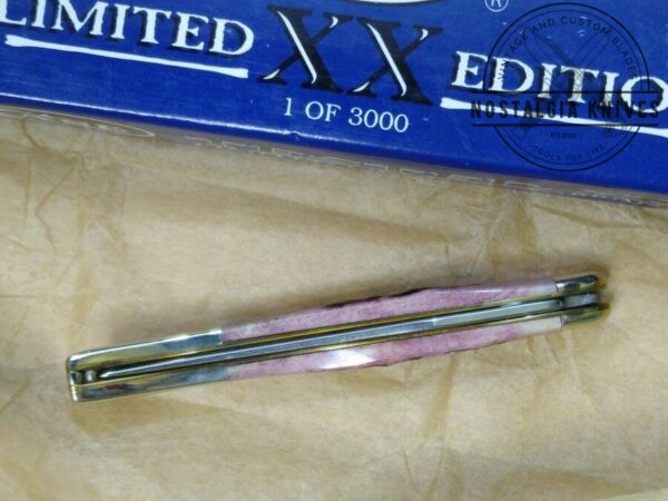 CaseXX Limited Edition -1 of 3000- Texas Toothpick Pocket Knife with Jigged Antique Bone Handle, in Original Box 610096SS – Yr2003 [Unused – Pristine Mint Cond.] Case XX™