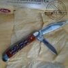 Case XX USA, 6220SS - Yr. 1999 - Chestnut Brown Peanut w/ Jigged Bone Handle , 2 Blade Jack Knife [NIB - Pristine Mint Cond.] - Image 3