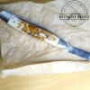 Case XX USA - Medium Stockman Knife Amber Bone w/ Patriotic Flag Badge 6318SS  [NIB - Pristine Mint Cond.] - Image 4