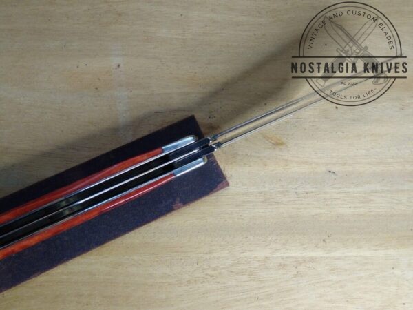 Case XX SELECT – 2000 Dark Red Bone 6254 SS Large 4.13″ 2 blade Trapper Knife In Original Box[Unused – Pristine Mint] Case XX™