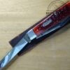Case XX SELECT - 2000 Dark Red Bone 6254 SS Large 4.13" 2 blade Trapper Knife In Original Box[Unused - Pristine Mint] - Image 4