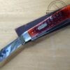Case XX SELECT - 2000 Dark Red Bone 6254 SS Large 4.13" 2 blade Trapper Knife In Original Box[Unused - Pristine Mint] - Image 7