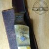 Hen & Rooster 6.5" Fixed Blade Horn Knife Small Satin Finish Stainless Steel Blade with Ram And Ox Horn Handle-HR-5025ROR and Black Leather Belt Sheath[Unused/NIB - Pristine Mint Cond.] - Image 4