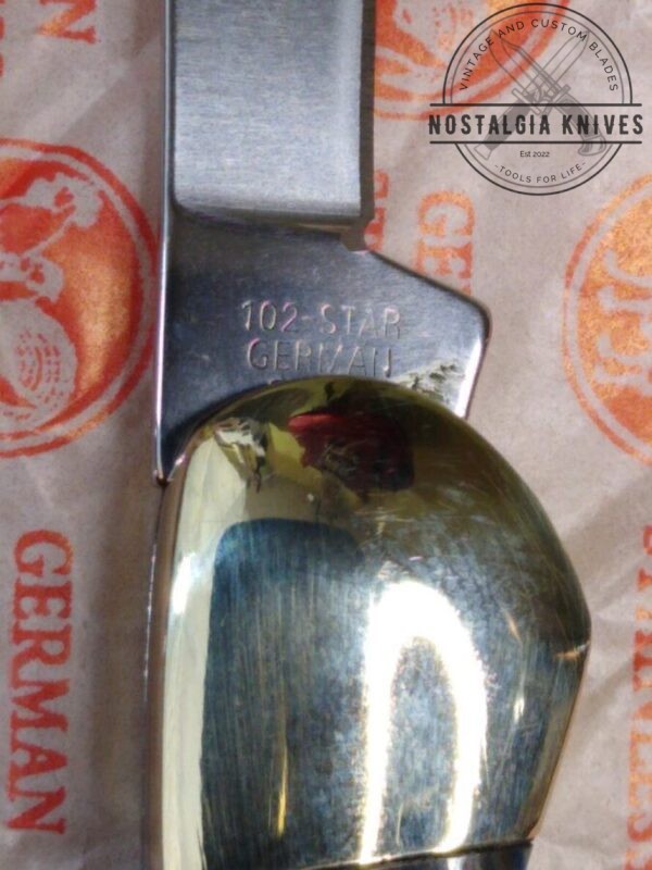 Hen & Rooster™ – HR-102STAR – Star Spangled Butterbean 2 Blade Pocket Knife – Made In Germany [Unused/NIB] Collectible Knives cutlery