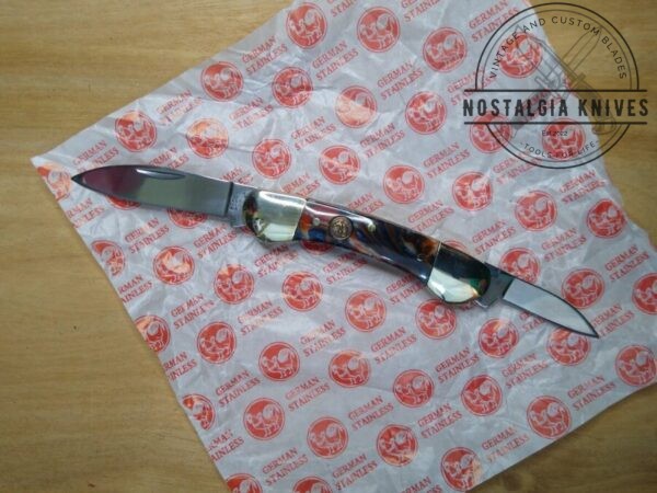 Hen & Rooster™ – HR-102STAR – Star Spangled Butterbean 2 Blade Pocket Knife – Made In Germany [Unused/NIB] Collectible Knives cutlery