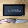Hen & Rooster HRI-300R Tasmanian - Contoured G10/Carbon Fiber Handle - Ball-Bearing Linerlock, and Reversible Belt Clip[Unused/NIB] - Image 13