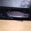Hen & Rooster HRI-300R Tasmanian - Contoured G10/Carbon Fiber Handle - Ball-Bearing Linerlock, and Reversible Belt Clip[Unused/NIB] - Image 2
