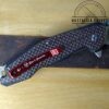 Hen & Rooster HRI-300R Tasmanian - Contoured G10/Carbon Fiber Handle - Ball-Bearing Linerlock, and Reversible Belt Clip[Unused/NIB] - Image 11