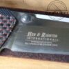 Hen & Rooster HRI-300R Tasmanian - Contoured G10/Carbon Fiber Handle - Ball-Bearing Linerlock, and Reversible Belt Clip[Unused/NIB] - Image 8