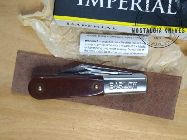 Imperial 278 Barlow 2 Blade Pocket Knife[Unused/NIB – Pristine Mint Cond.] Everyday Carry[EDC]