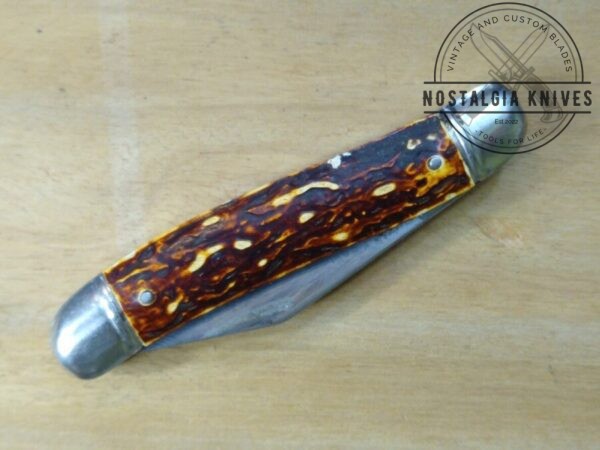 Vintage Imperial Prov USA Medium 2 Blade Dogleg Jack knife[Used – Mint Cond.] Collectible Knives