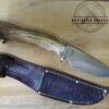 Puma IP Antler Drop Point 809029 103/RC Stag Fixed Blade with leather sheath[Used - Pristine Cond.] - Image 2