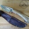 Puma IP Antler Drop Point 809029 103/RC Stag Fixed Blade with leather sheath[Used - Pristine Cond.] - Image 3