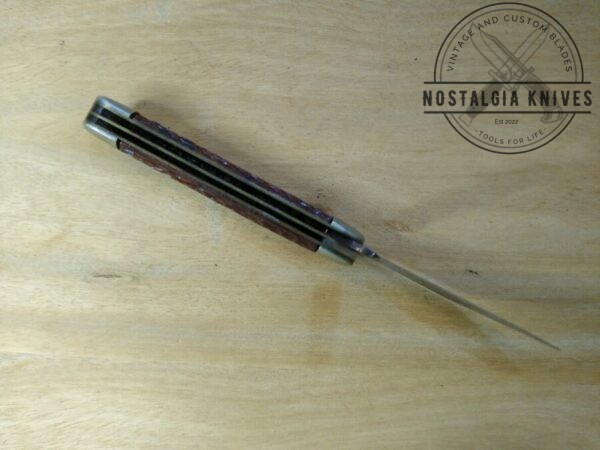 Vintage Ulster USA Jigged Bone Medium Serpentine 2 Blade Jack-knife[Used – Mint Cond.] Collectible Knives cutlery
