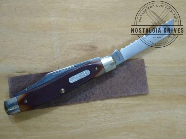 Vintage Schrade USA 89OT Old Timer Blazer Large Stockman Folding 3 Blade Pocket Knife [Unused – Pristine Mint Cond.] Collectible Knives cutlery