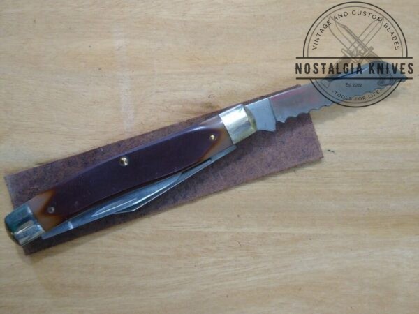 Vintage Schrade USA 89OT Old Timer Blazer Large Stockman Folding 3 Blade Pocket Knife [Unused – Pristine Mint Cond.] Collectible Knives cutlery