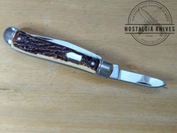 Vintage Colonial Medium Sized 2 Blade Jack-Knife [Unused – Pristine Mint Cond.] Collectible Knives cutlery