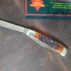 Vintage Keen Kutter Large 7.5" Trapper with Jigged Bone Handle USA 92 Folding Pocket Knife In Original Packaging [Unused/NIB - Pristine Mint Cond.] - Image 3