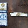New York Knife Co. Hammer Brand Large Single Blade Pearl Handled Swing Guard Lockback Knife[NOS - Pristine Mint Cond.]
