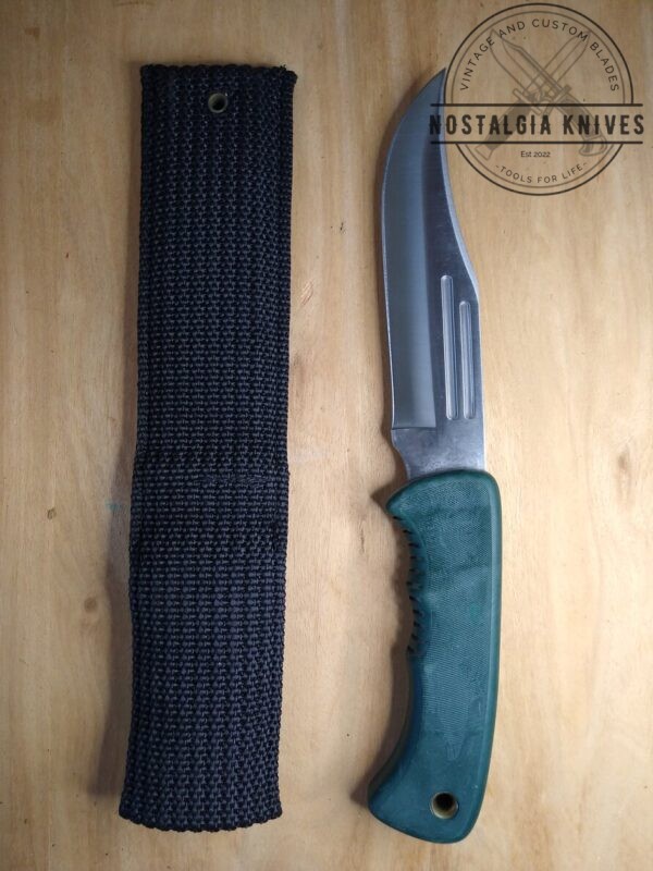 Schrade Old Timer 140OT Large  10.75″ Trail Boss Safe-T-Grip Handle Fixed Blade Knife – Made in USA [Used Pristine Cond.] Everyday Carry[EDC]