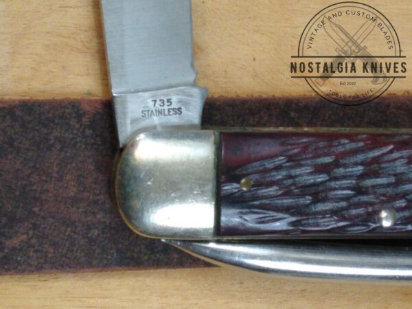 Vintage Schrade Walden 735SS Rigging Knife with Marlin spike[Used – Near Mint Cond.] Collectible Knives