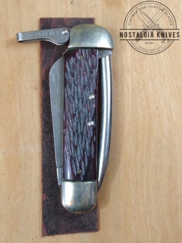 Vintage Schrade Walden 735SS Rigging Knife with Marlin spike[Used – Near Mint Cond.] Collectible Knives