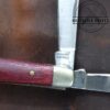 Sheffield Medium Stockman 3 blade Pocket Knife w/Smooth Wood Handle [Used - Mint Cond.] - Image 6