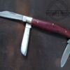 Sheffield Medium Stockman 3 blade Pocket Knife w/Smooth Wood Handle [Used - Mint Cond.] - Image 4