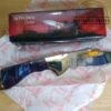 Steel Warrior 'God Bless America' SW-105GBA Red/White/Blue Handle Choctaw Single Blade Lock-Back Knife [Unused/NIB - Pristine Mint Cond.] - Image 4