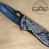 Sheffield Army Camo Green Single Blade Liner-Lock Folding Pocket Knife [Used - Mint Cond.]