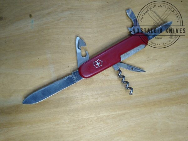 Victorinox Swiss Army ‘Marlboro Promo’ 6 Blade Pocket Knife w/ 12 functions [Used – Mint Cond.] Camp/Scout Knives cutlery