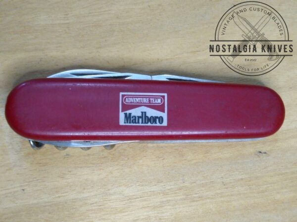 Victorinox Swiss Army ‘Marlboro Promo’ 6 Blade Pocket Knife w/ 12 functions [Used – Mint Cond.] Camp/Scout Knives cutlery