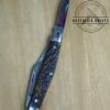 Vintage Böker USA Tree Brand Jigged Bone Handle 8588 medium 3 Blade Stockman Knife - 1975  [Used - Mint Cond.] - Image 3
