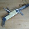 Vintage Jowika Camping Knife with Cracked Ice Handle - 1950's Era Republic of Ireland [Used - Near Mint Cond.] - Image 3