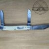 Vintage Frontier Imperial U.S.A. 4132 -Medium Stockman 3 blade Pocket Knife[Used - Mint Cond.]