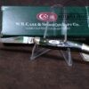 Case XX™ USA - Texas Toothpick Pocket Knife with Jigged Green Bone Handle, in Original Box 610096SS - Yr 2002 [Unused - Pristine Mint Cond.] - Image 5