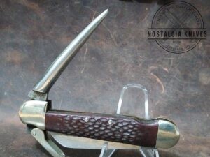 Vintage Camillus Marlin Spike Boating Knife w/Sheepsfoot Blade and Lever-Locked Spike [Used - Near Mint Cond.]