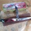 Crowing Rooster - Michael Prater Signature Etched Med. Stockman 3 Blade Pocket Knife with Multi-Color Handle in Orig. Packaging [Unused - Pristine Mint Cond.] - Image 5