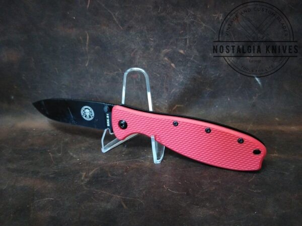 Blue Ridge Knives/ESEE designed Zancudo BKR-R1 Single Blade Frame-Lock Folding Knife w/ Variable Clip – Designed by Randall’s Adventure & Training (RAT) member Mike Perrin [Used – Mint Cond]. ESEE boker