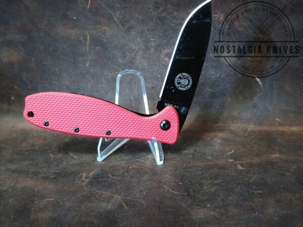 Blue Ridge Knives/ESEE designed Zancudo BKR-R1 Single Blade Frame-Lock Folding Knife w/ Variable Clip – Designed by Randall’s Adventure & Training (RAT) member Mike Perrin [Used – Mint Cond]. ESEE boker