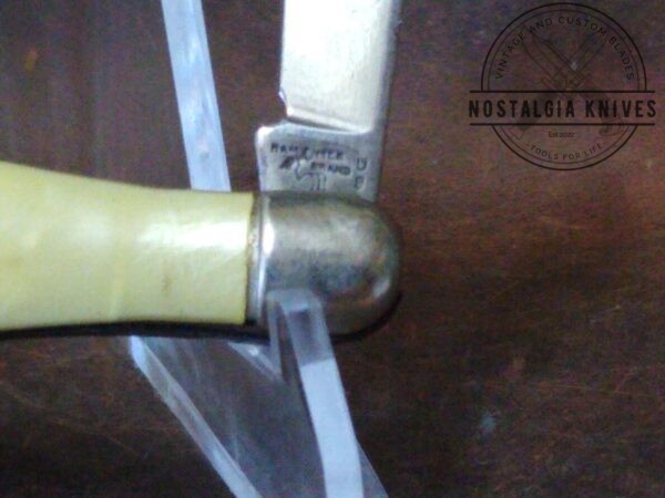 Vintage Hammer Brand Small Single Blade ‘Bowling Pin’ Pocket Knife with Bail[Used- Pristine Cond.] Collectible Knives boker