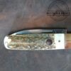 Hen and Rooster Barlow Stag HR271DS - Handcrafted in Spain, Single Blade Pocket Knife Genuine Dear Stag Handle[Unused - Pristine Cond.]