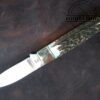 Hen and Rooster Barlow Stag HR271DS - Handcrafted in Spain, Single Blade Pocket Knife Genuine Dear Stag Handle[Unused - Pristine Cond.] - Image 5