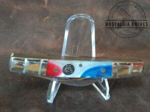 Hen & Rooster™ HR324-STAR - Star Spangled Congress 4 Blade Pocket Knife - Bertram Cutlery Germany  [Used-Pristine Cond.]