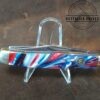Hen & Rooster™ HR413-STAR - Star Spangled Stockman 3 Blade Pocket Knife - Bertram Cutlery Germany  [Used-Pristine Cond.]